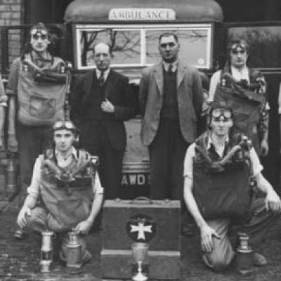 Colliery Rescue Team 1945